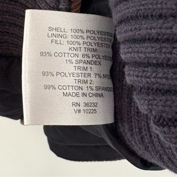 Gallery Weekend Navy Blue Quilted Zip Up Vest Sz 3X - Picture 6 of 6